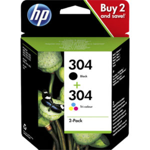 HP 304 Black Tri color Value Pack Ink cartridge 3JB05AE