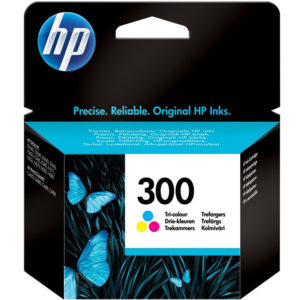 HP Inkjet 300 Tri Colour Cartridge CC643EE
