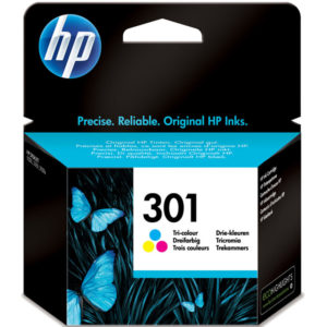 HP 301 Tricolor Tricrolor Inkjet Cartridge CH562EE