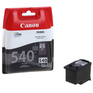 Canon Inkjet PG-540 Black Pixma Series MG2150 AND MG3150 5225B005