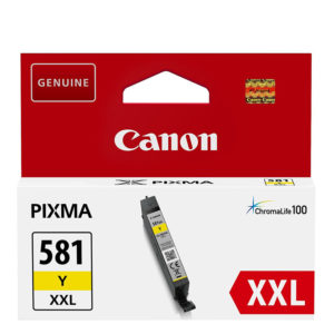 canon inkjet cli 581yxxl yellow 1997c001 cancli 581yxxl