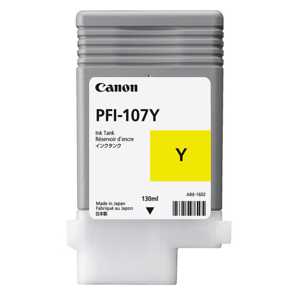canon inkjet pfi 107y yellow 6708b001aa canpfi-107y