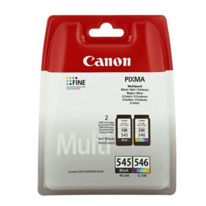 Multipack of Canon Inkjets PG-545 and CL-546 8287B005